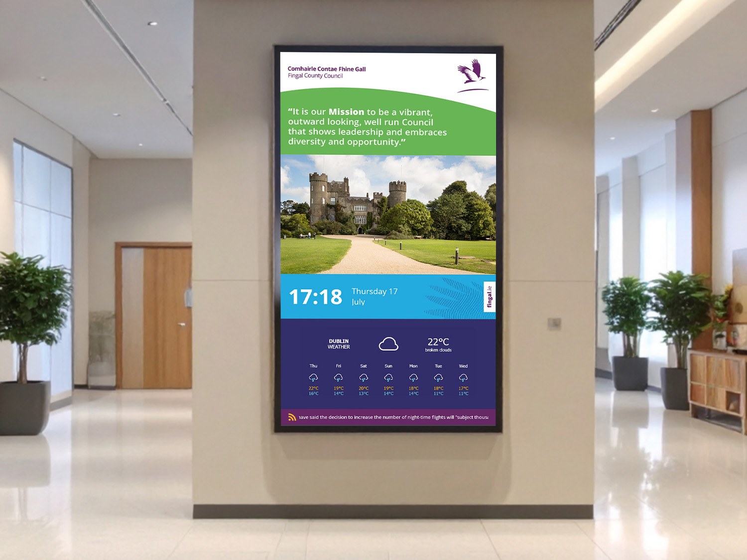 Digital Signage Screen