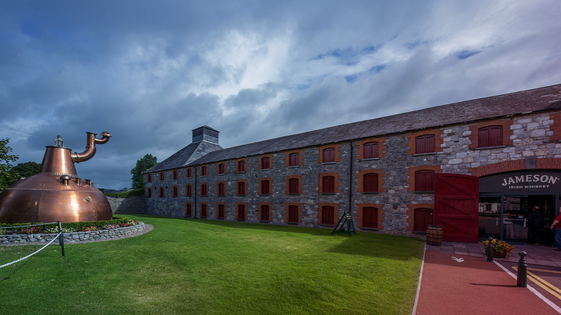 An image of the Jameson Distillery in Midleton, County Cork, Ireland